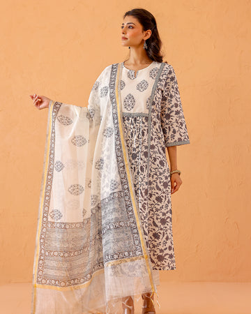 Buta Print Dupatta