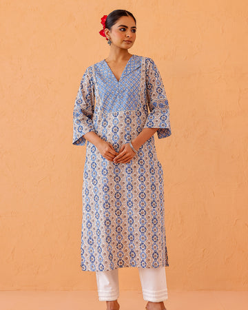 Geometric print Co-ord set (Set of 2)