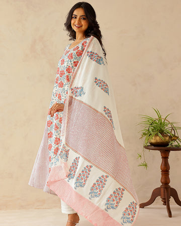 Buta and Silli Print Dupatta