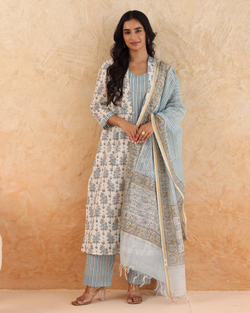 Parcha print dupatta