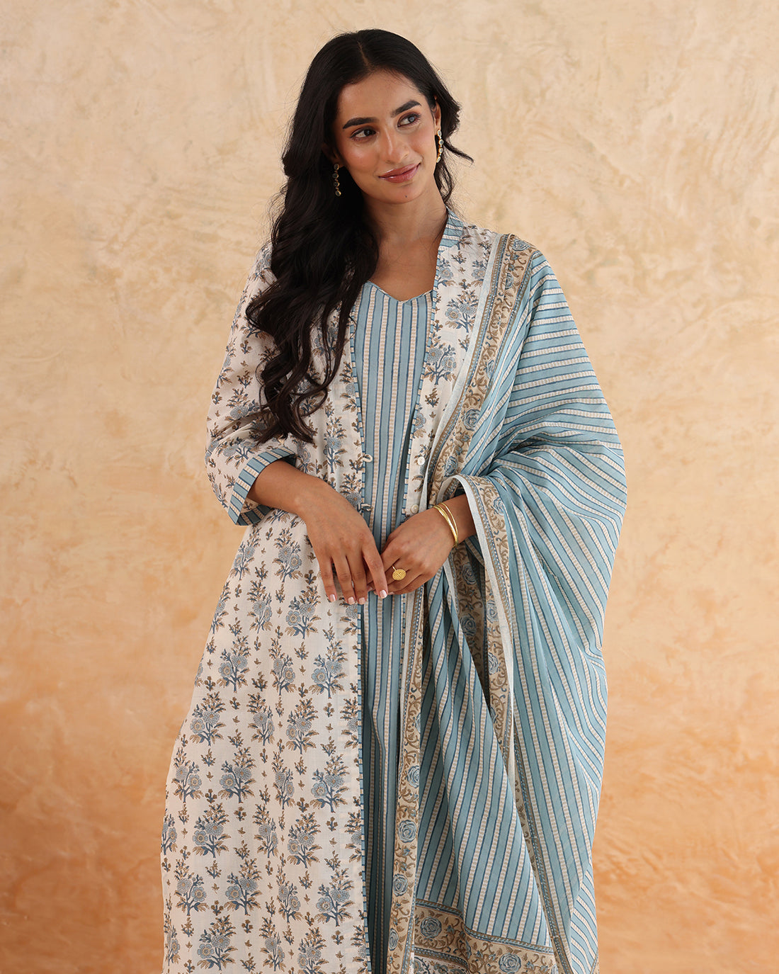 Parcha print dupatta