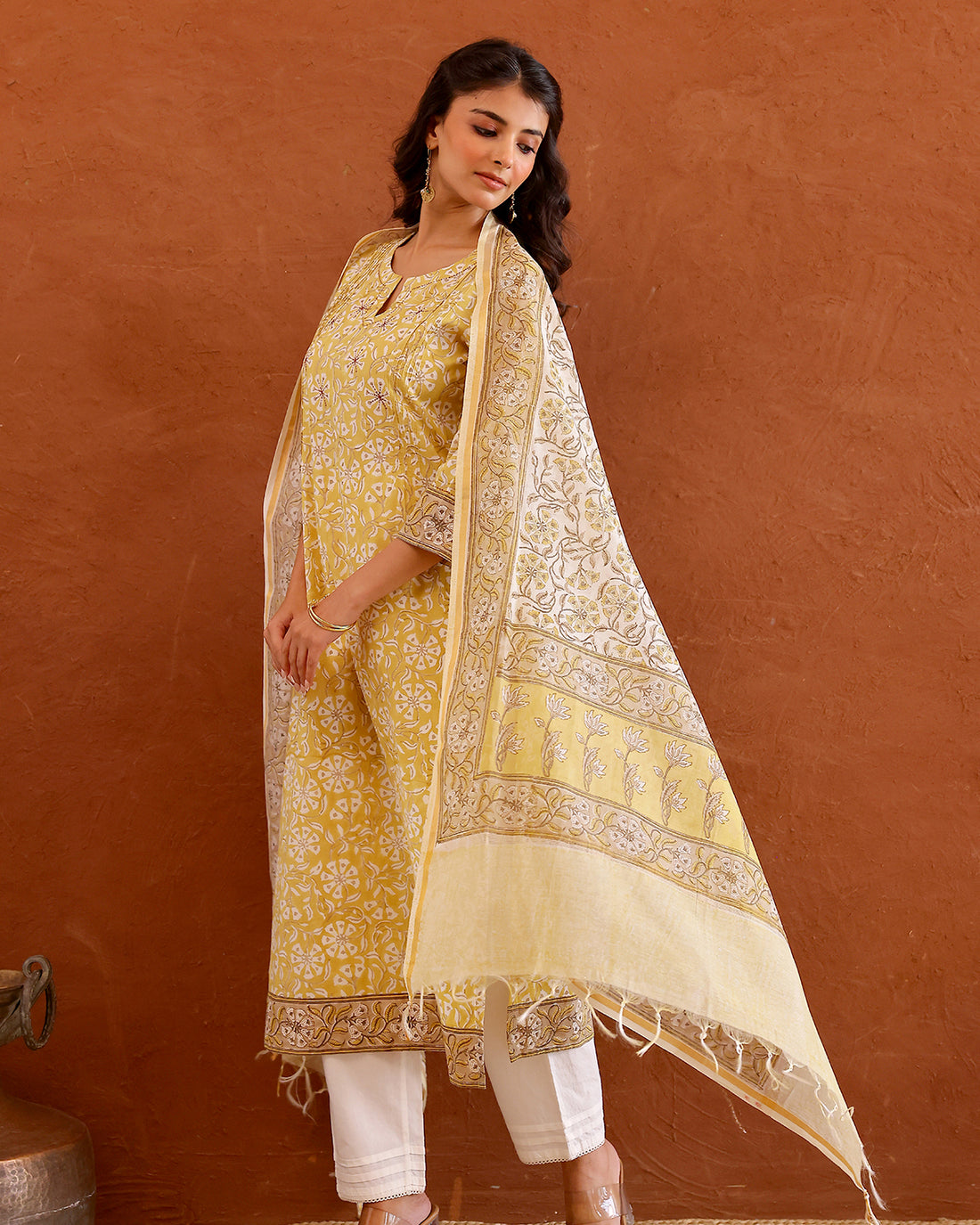 Jaal Print Dupatta
