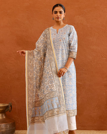 Neelima Floral Co-ord set (Set of 3)