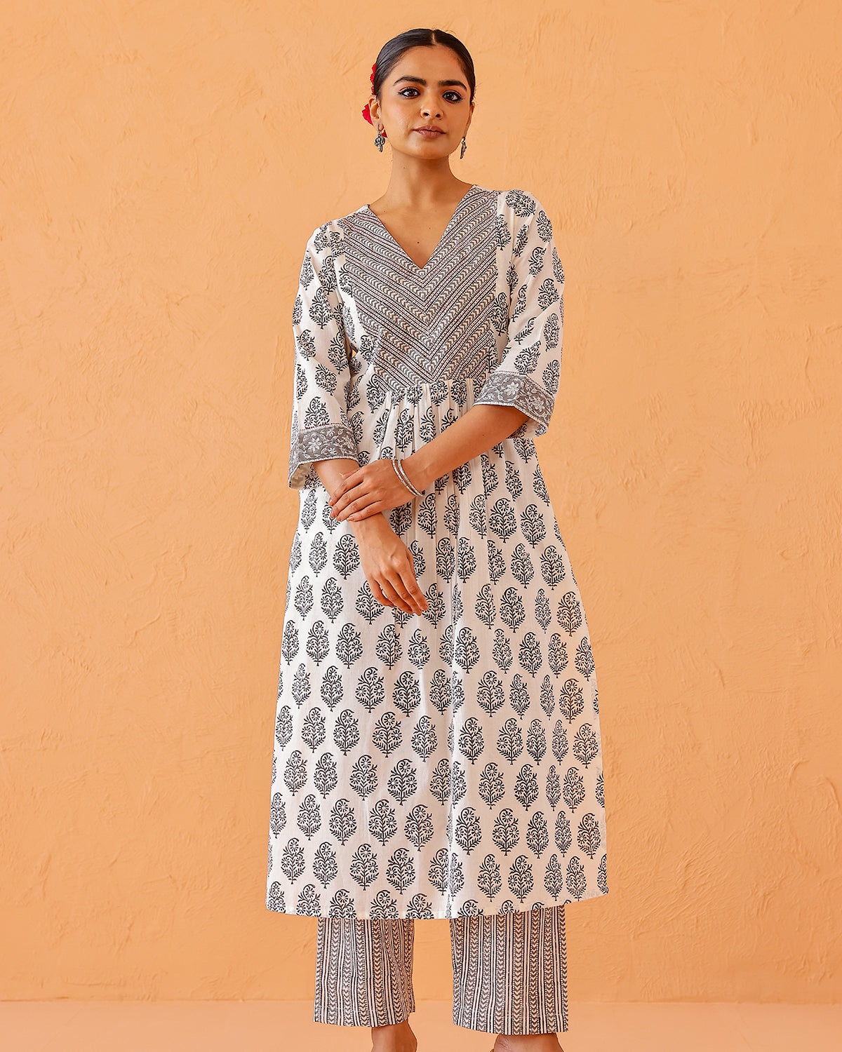 Jhilmil Co-ord set (Set of 3)