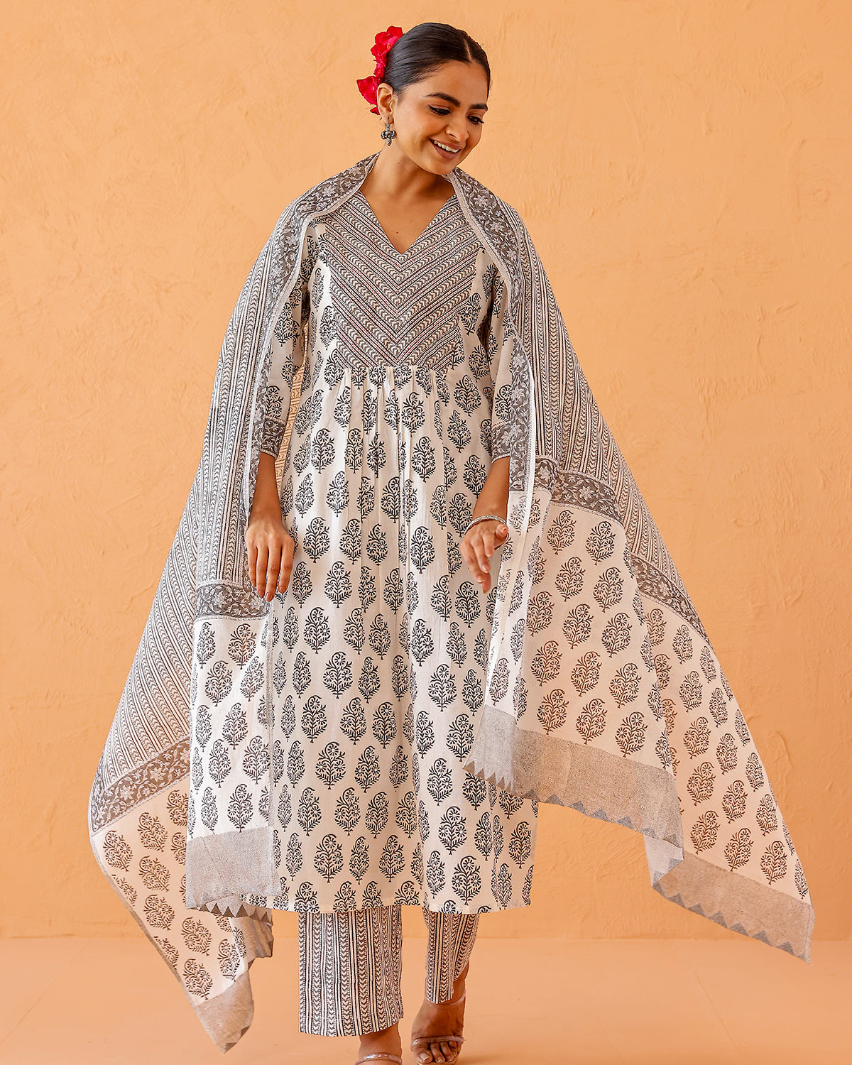 Parcha Print Dupatta