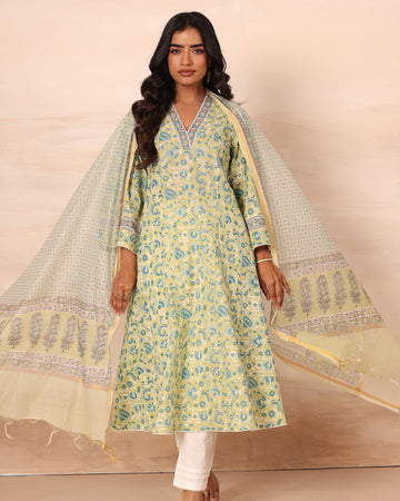 Prabha block printed kurta