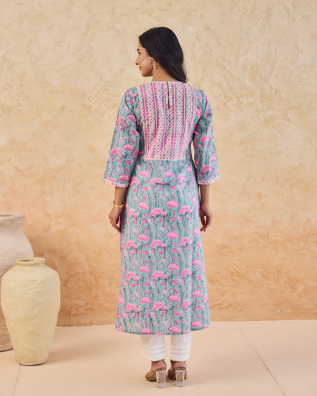 Kumud block printed kurta