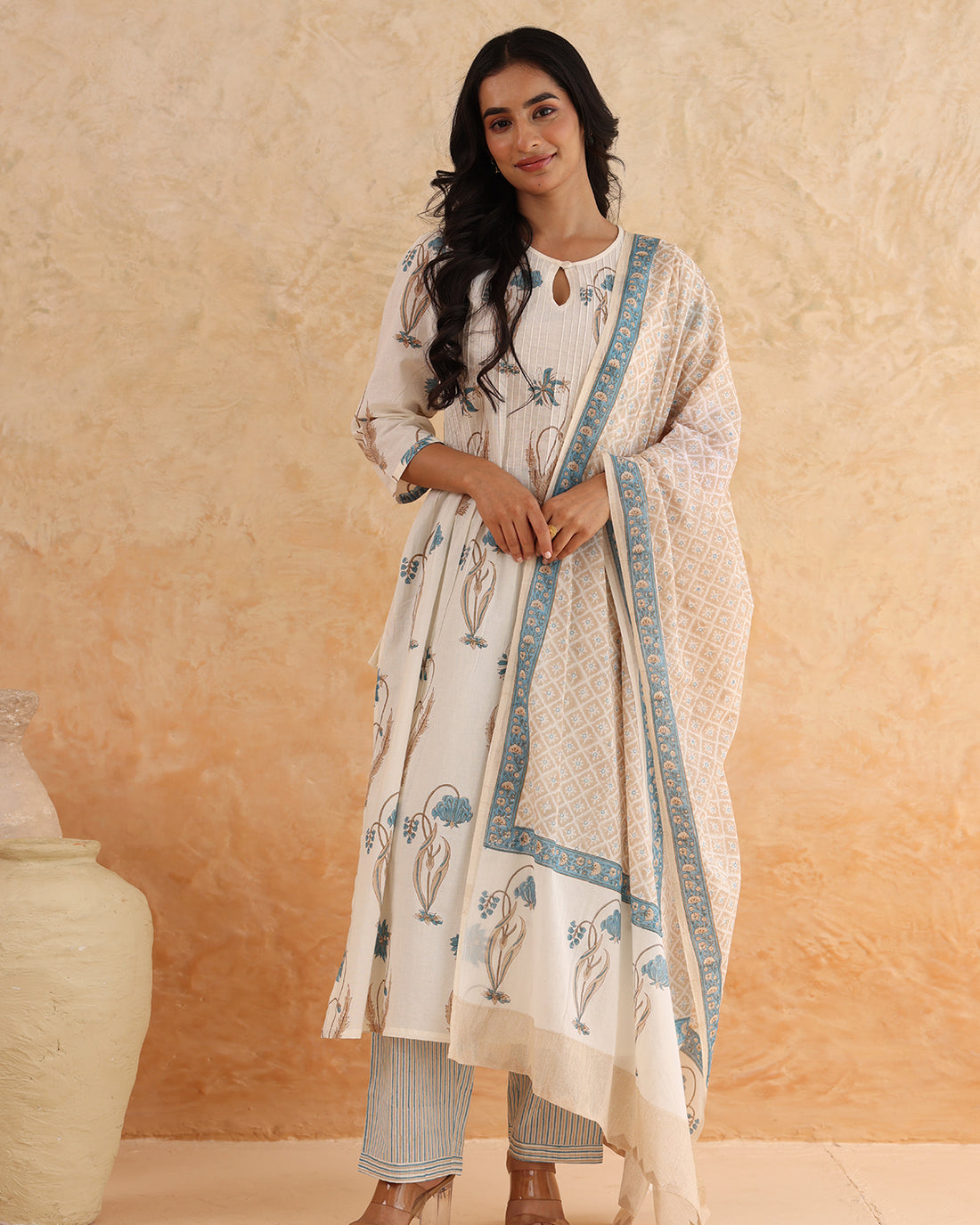 Gadh print dupatta