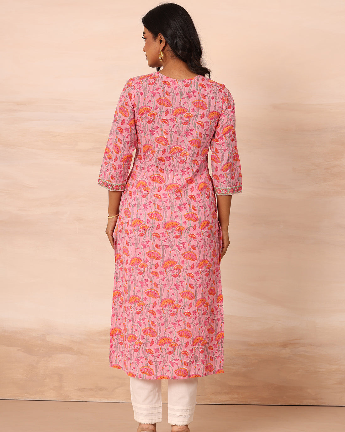 Padma block printed kurta