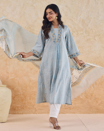 Silli block printed kurta