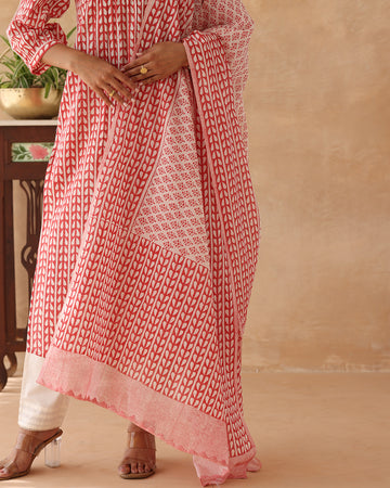Buti print dupatta