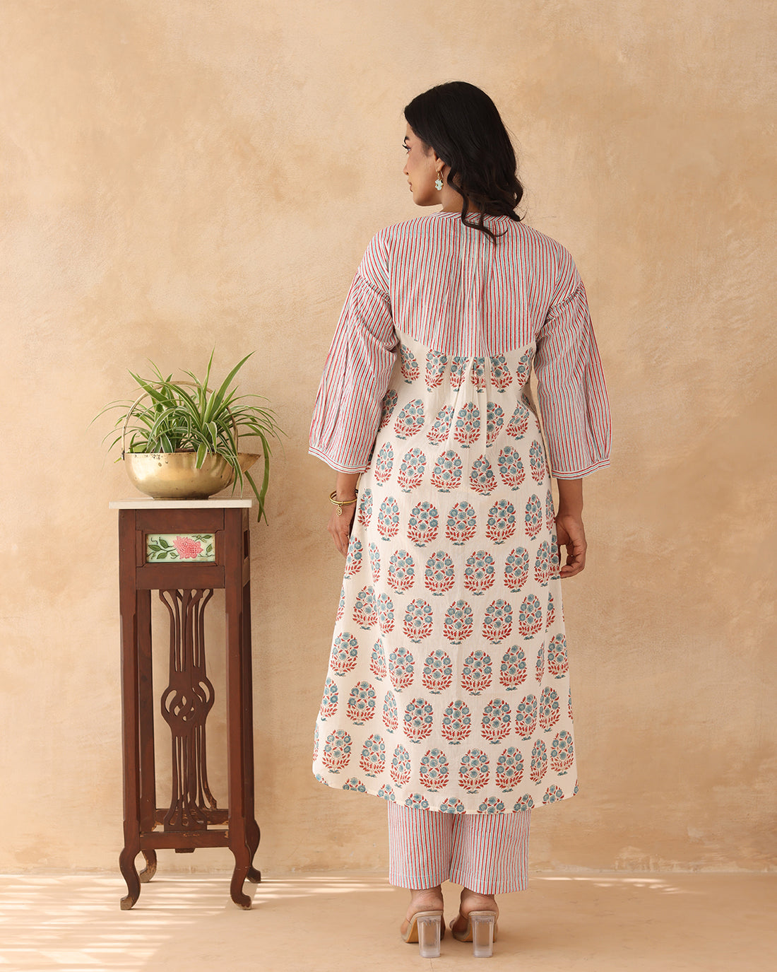 Abeer block printed kurta