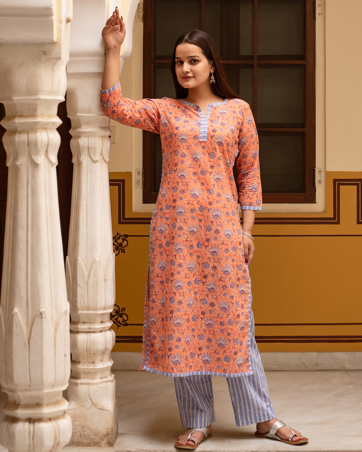 Zaira straight kurta